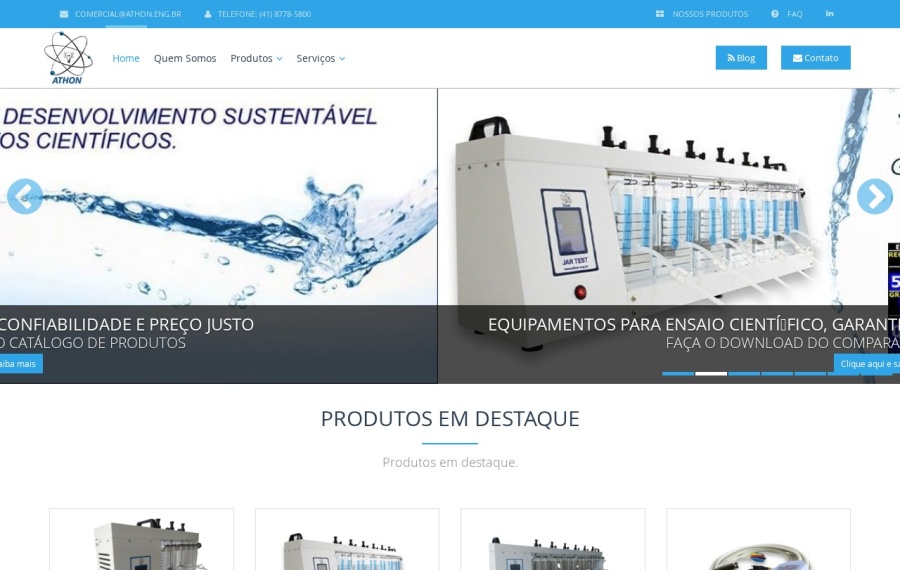 Projeto histórico Athon