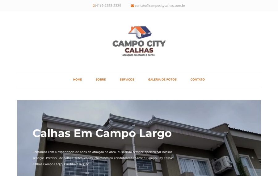 Projeto histórico Campocitycalhas