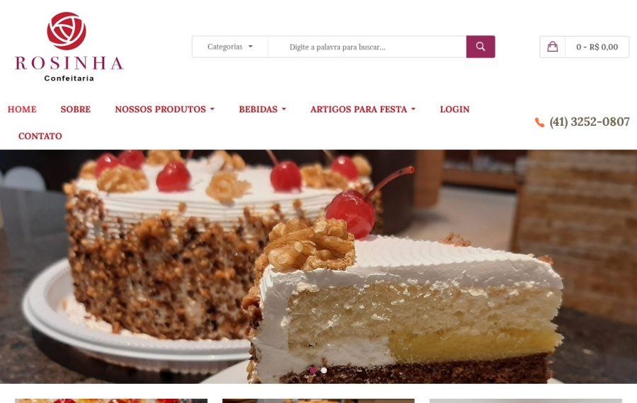 Projeto histórico Confeitariarosinha